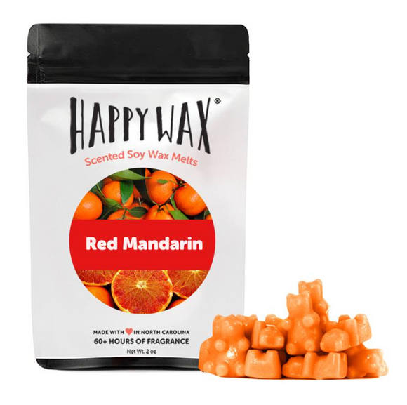 Red Manderin Wax Melts - 2 oz Pouch